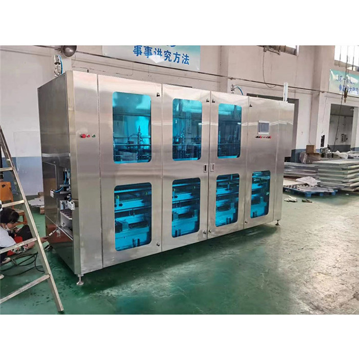 خودکار لانڈری ڈٹرجنٹ پھلیوں کو بھرنے والی مشینیں پانی میں گھلنشیل کیپسول بھرنے والی مشین